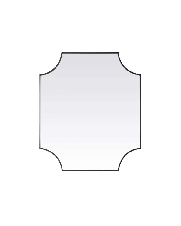 Specification Sheet
Dimensions
Width: 36"
Height: 42"
Depth: 0.4"
Specifications
Assembly Required: No
Distressed Finish: No
Finish (Color): Black
Mirror Material: Iron
Frameless: no
Hardware Finish: Black
Harware Material: Iron
Mirror Frame Shape: irregular
Mirror Hanging Orientation: Horizontal and vertical
Mirror Mounting: Metal Inset hanger
Product Shape: Rectangle
Product Type: Decorative Mirrors
Product Warranty: 1 year limited
31
Wire Included: No
Shipment type: Oversize ground