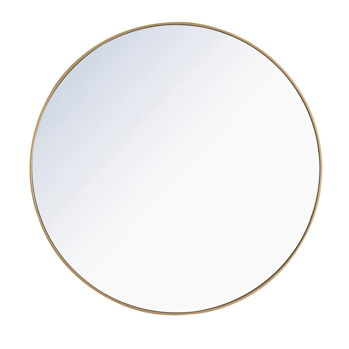 Eternity Mirror in Brass