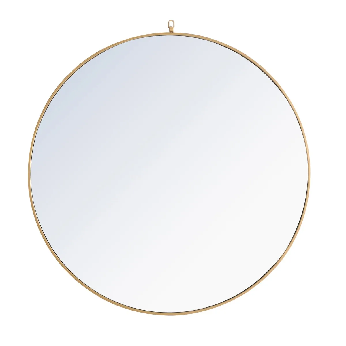 Rowan Mirror in Brass