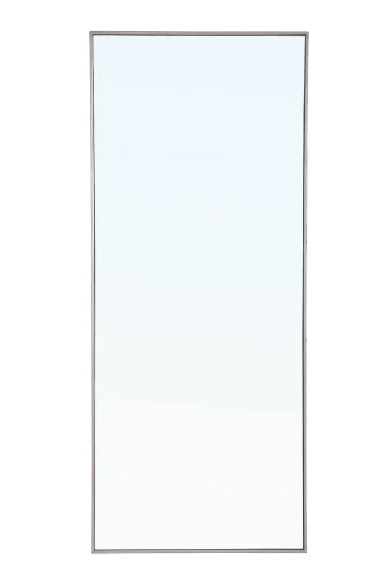 Monet Large Rectangular Mirror in Silver