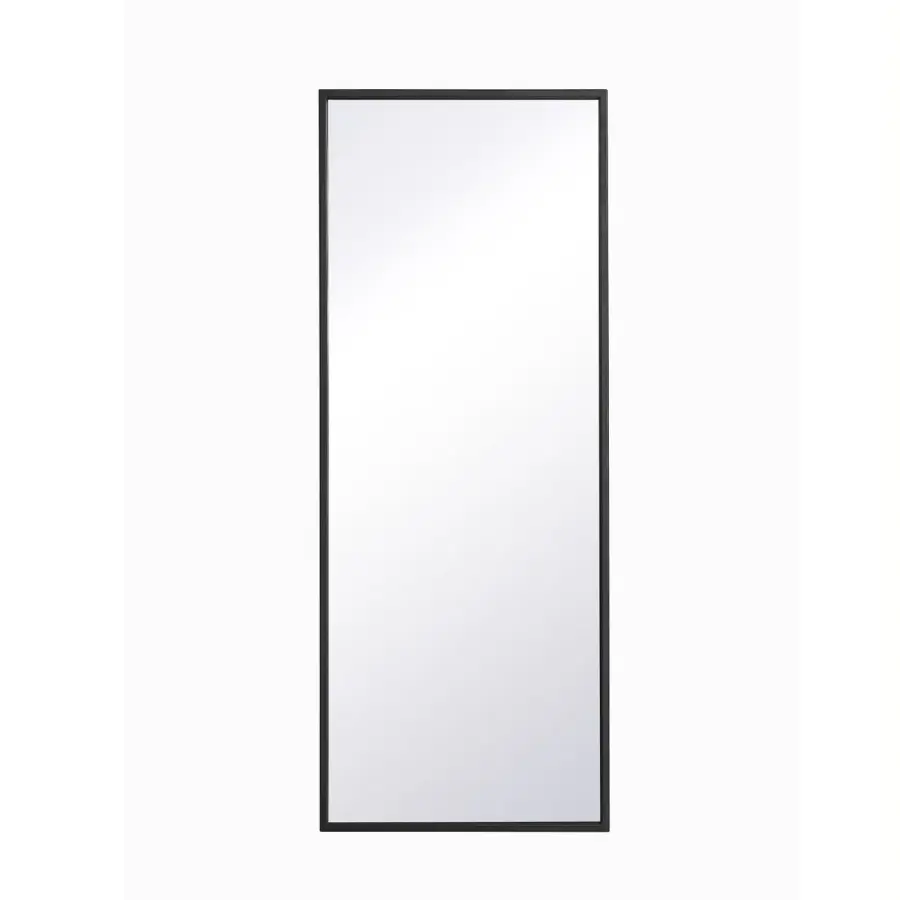 Monet Rectangular Mirror in Black