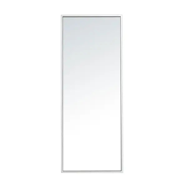Add elegance and simple form into your home while expanding visual space. This versatile rectangular mirror can be oriented vertically or horizontally, and its slender metal frame comes in a black, brass, or Silver finish. Available in a variety of sizes, this mirror offers you a plethora of design options--whether it overlooks your home in the foyer, bathroom, or bedroom, its stylish modernity will please all. Collection: Monet Rooms: living room, dining room, bedroom, bathroom, foyer Finish: Silver Width: 1.00" Height: 36.00" Length: 14.00" Weight: 11.00 lb Extension from Wall: 0.16" Material: iron, glass, wood Country of Origin: China Manufacturer Warranty: 1 year limited Spec Sheet