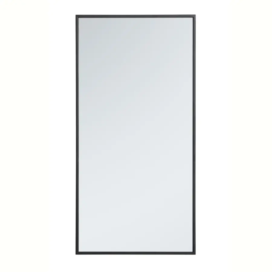 Monet Rectangular Mirror in Black