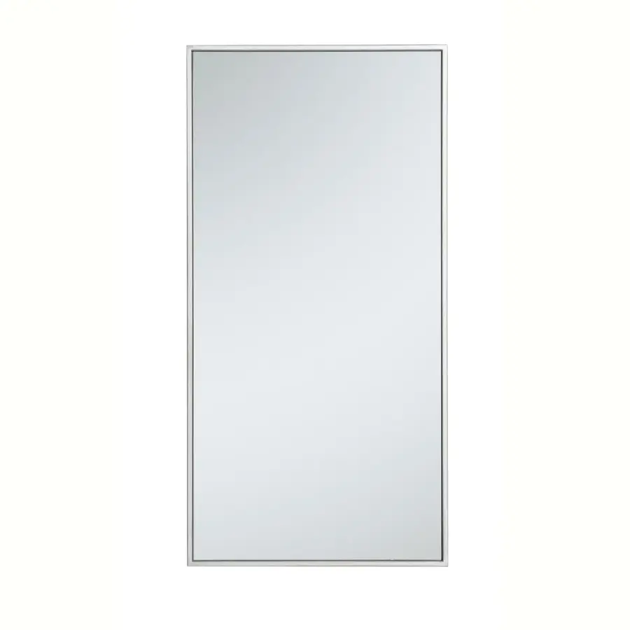 Monet Rectangular Mirror in Silver