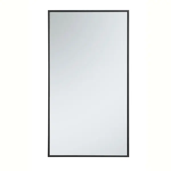 Add elegance and simple form into your home while expanding visual space. This versatile rectangular mirror can be oriented vertically or horizontally, and its slender metal frame comes in a black, brass, or Silver finish. Available in a variety of sizes, this mirror offers you a plethora of design options--whether it overlooks your home in the foyer, bathroom, or bedroom, its stylish modernity will please all. Collection: Monet Rooms: living room, dining room, bedroom, bathroom, foyer Finish: Black Width: 1.00" Height: 36.00" Length: 20.00" Weight: 13.00 lb Extension from Wall: 0.16" Material: iron, glass, wood Country of Origin: China Manufacturer Warranty: 1 year limited Spec Sheet