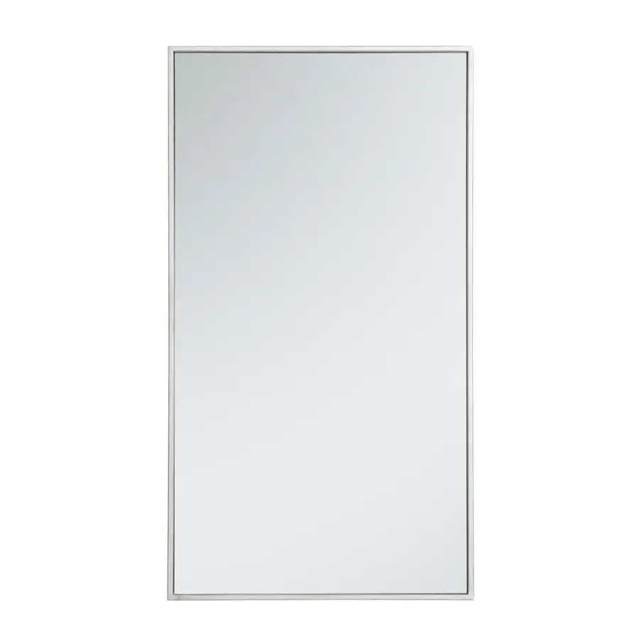 Monet Rectangular Mirror in Silver