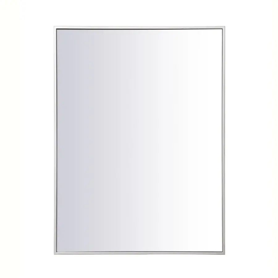 Monet Rectangular Mirror in Silver