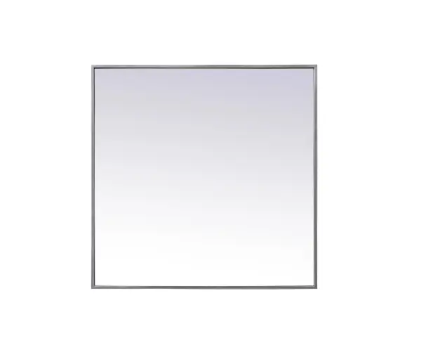 Specification Sheet
Dimensions
Length: 30"
Width: 30"
Height: 30"
Depth: 1"
Specifications
Assembly Required: NO
Distressed Finish: No
Finish (Color): Silver
Fixture Material: Iron and MDF
Frameless: NO
Hardware Finish: Silver
Harware Material: Iron
Mirror Frame Shape: Square
Mirror Hanging Orientation: Vertical
Mirror Mounting: Metal Inset hanger
Mirror Type: Flat
Product Shape: Square
Product Type: Vanity Mirrors
Product Warranty: 1 Year limited
Weight: 18
Wire Included: No
Shipment type: Small Parcel
US Shipping Cost: $26.00
