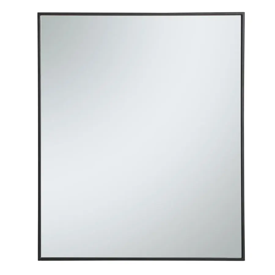 Monet Rectangular Mirror in Black