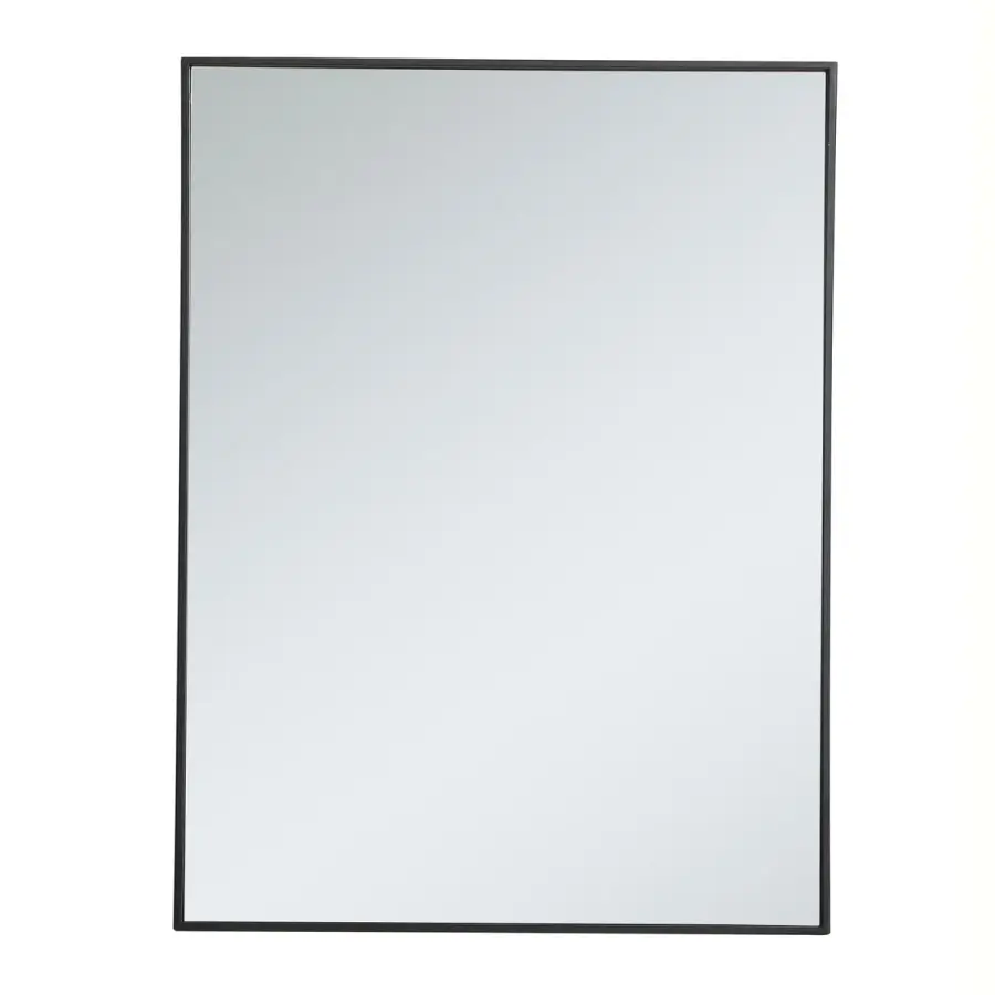 Monet Rectangular Mirror in Black