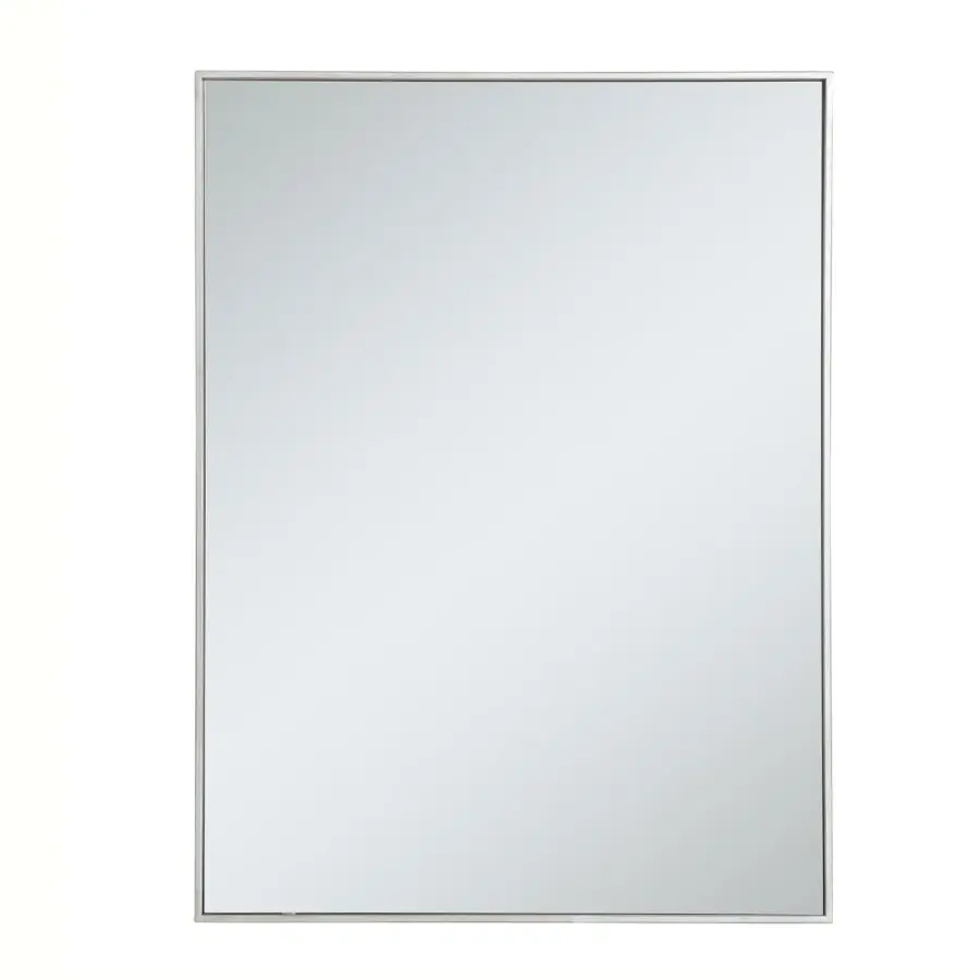 Monet Rectangular Mirror in Silver