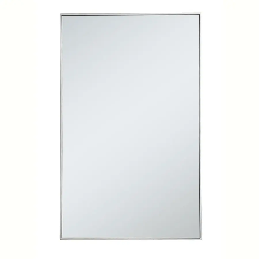 Monet Rectangular Mirror in Silver