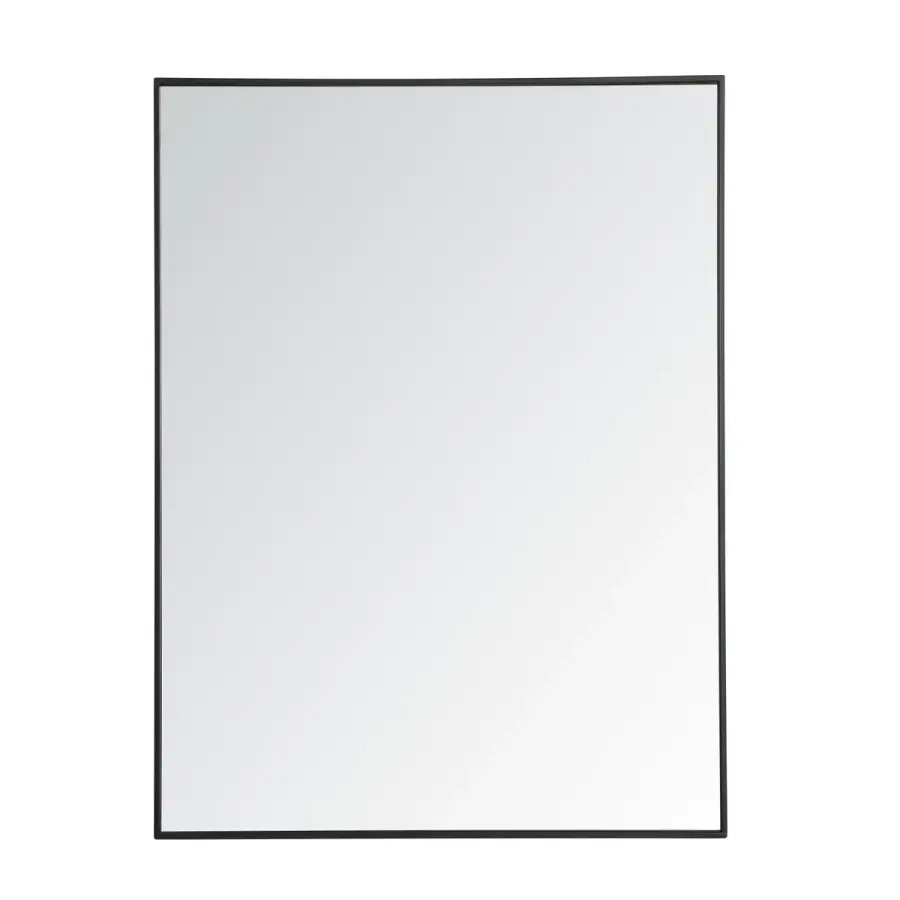Monet Rectangular Mirror in Black