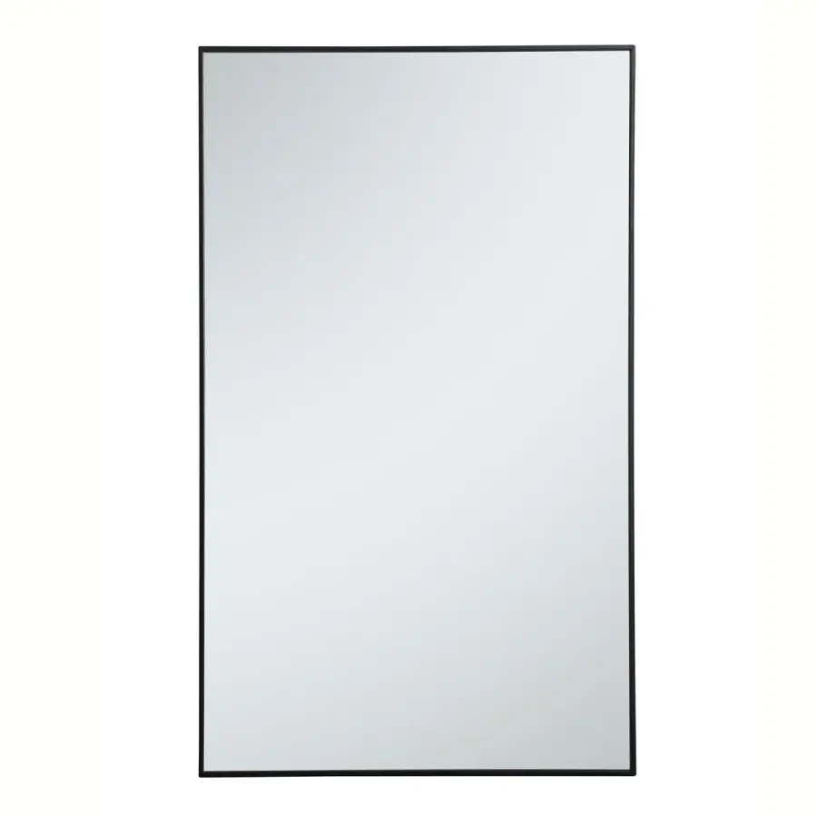 Monet 36" x 60" Rectangular Mirror in Black