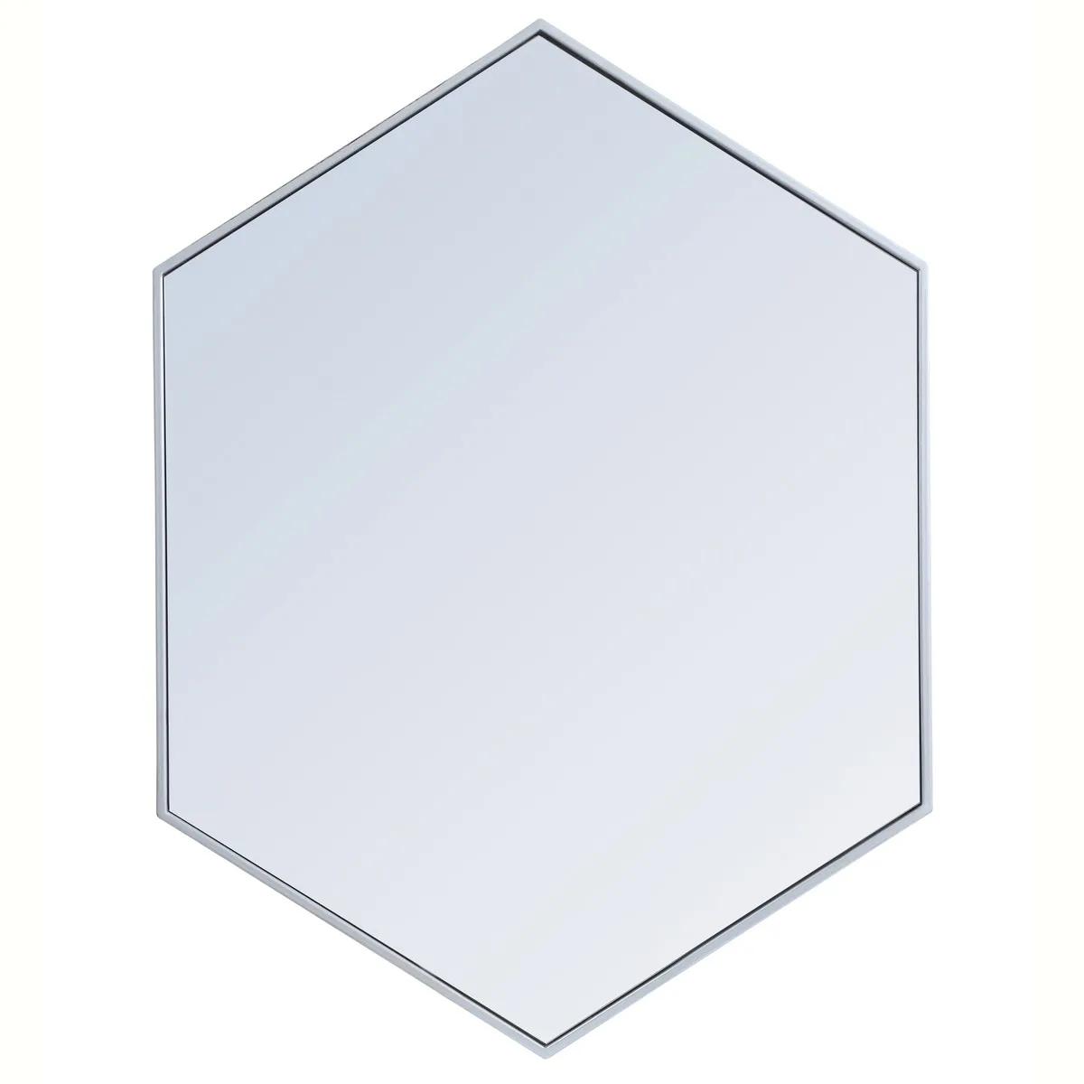 Decker Mirror in Silver