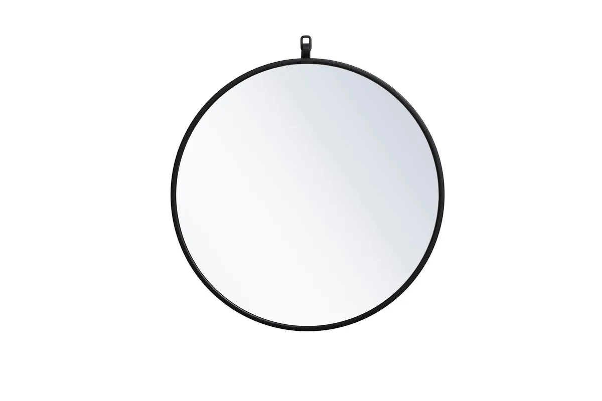 Rowan Mirror in Black