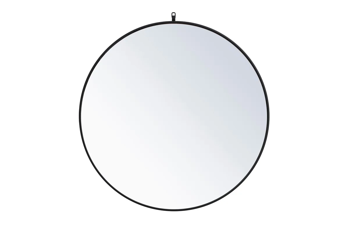 Rowan Mirror in Black