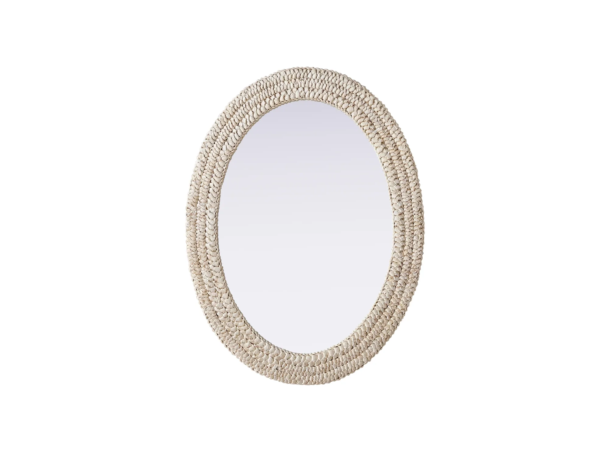 Marlowe Mirror in Linen White