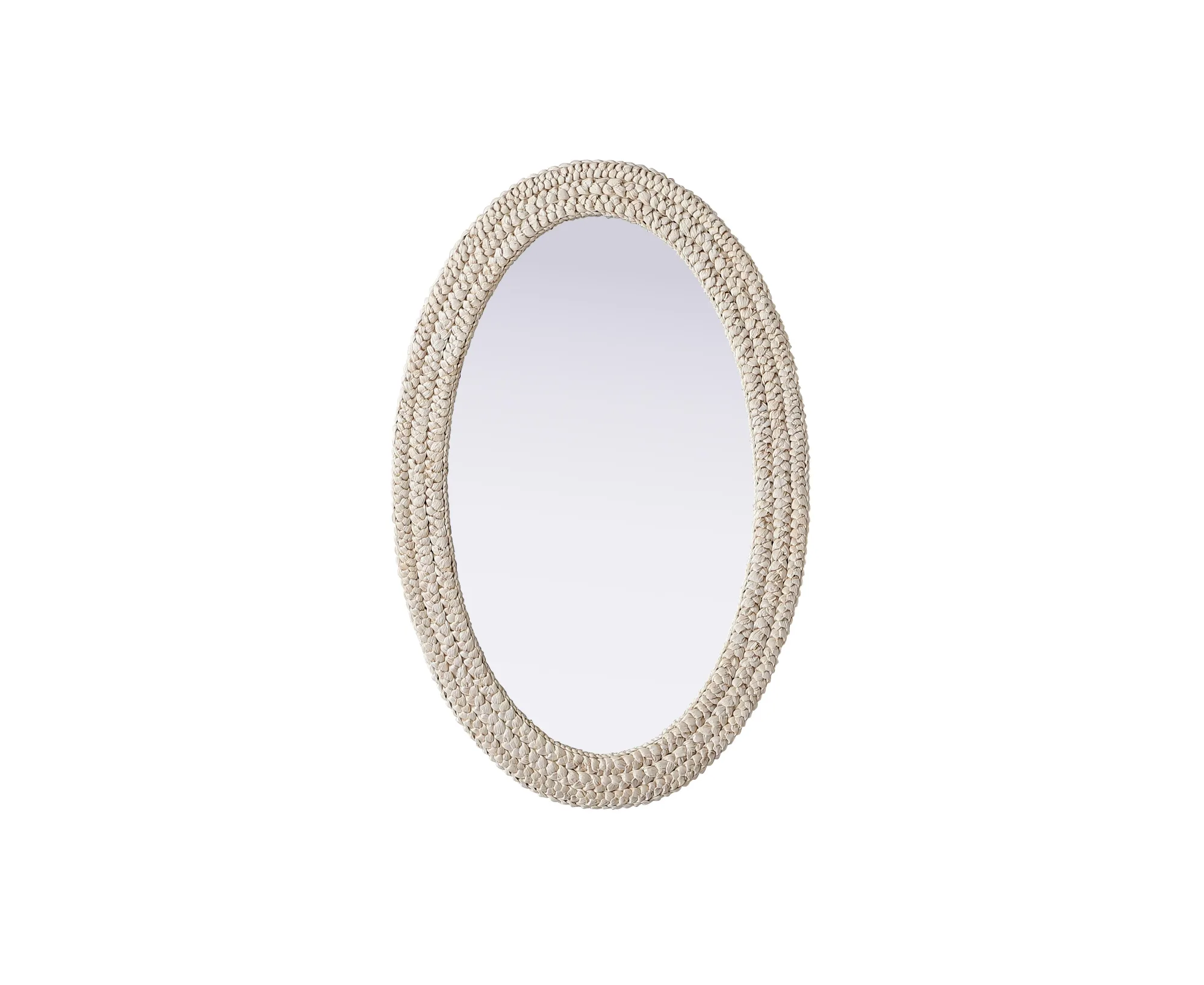 Marlowe Mirror in Linen White