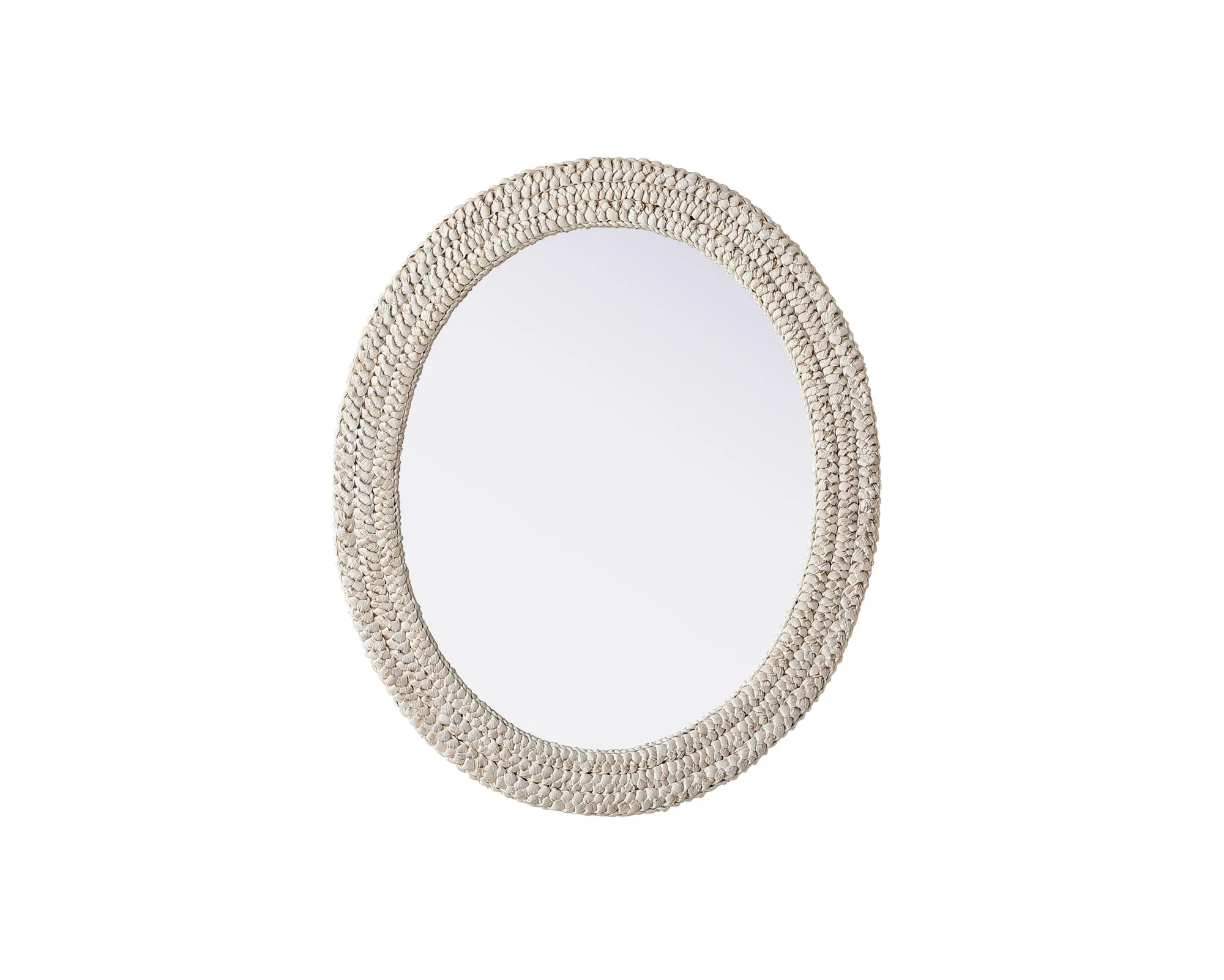 Marlowe Mirror in Linen White