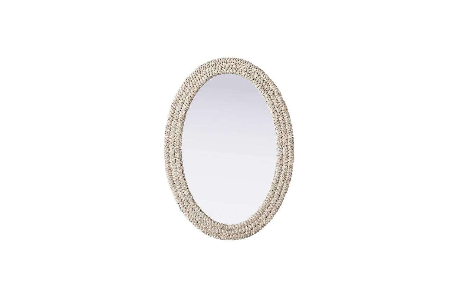 Marlowe Mirror in Linen White