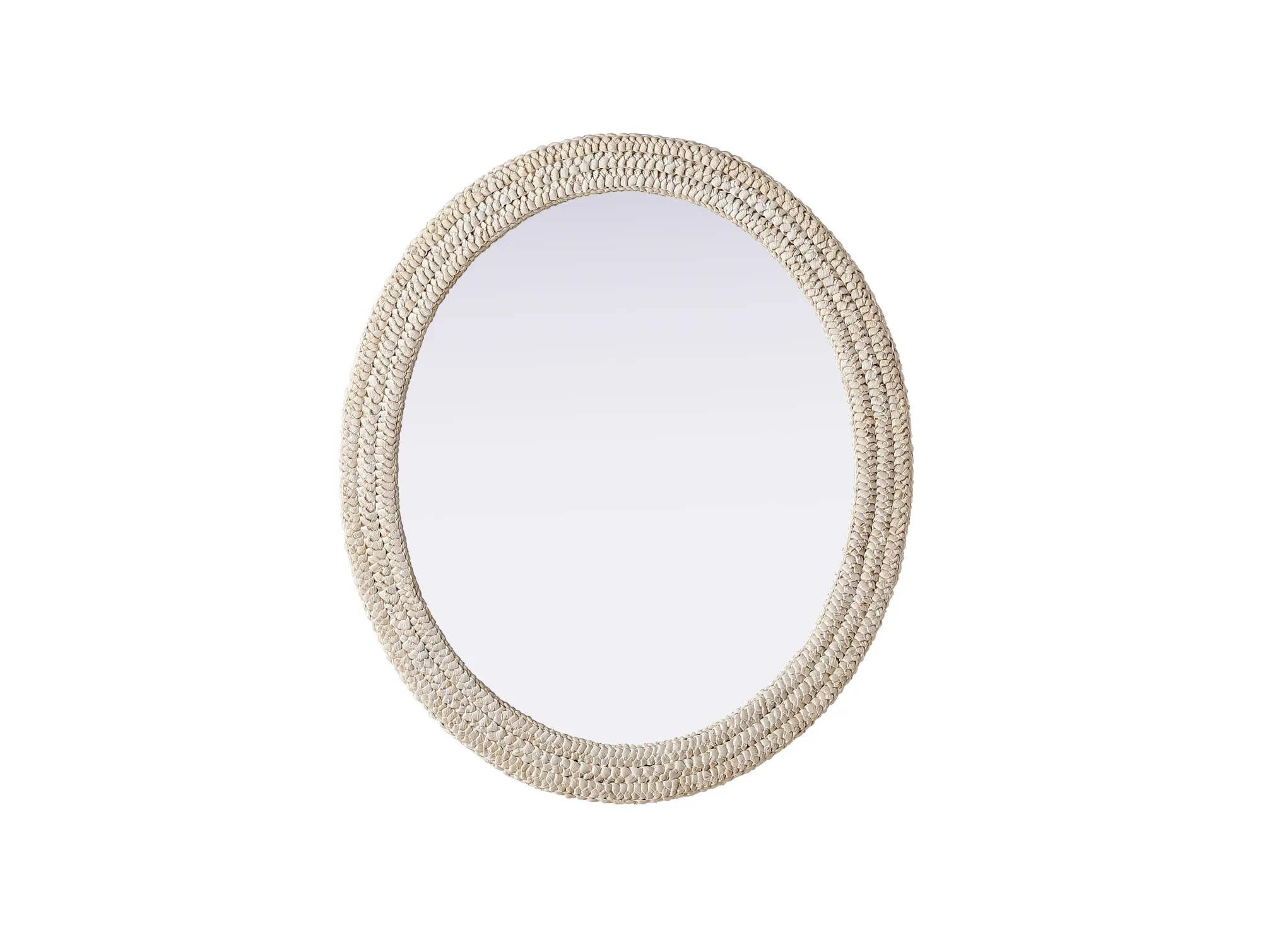 Marlowe Mirror in Linen White