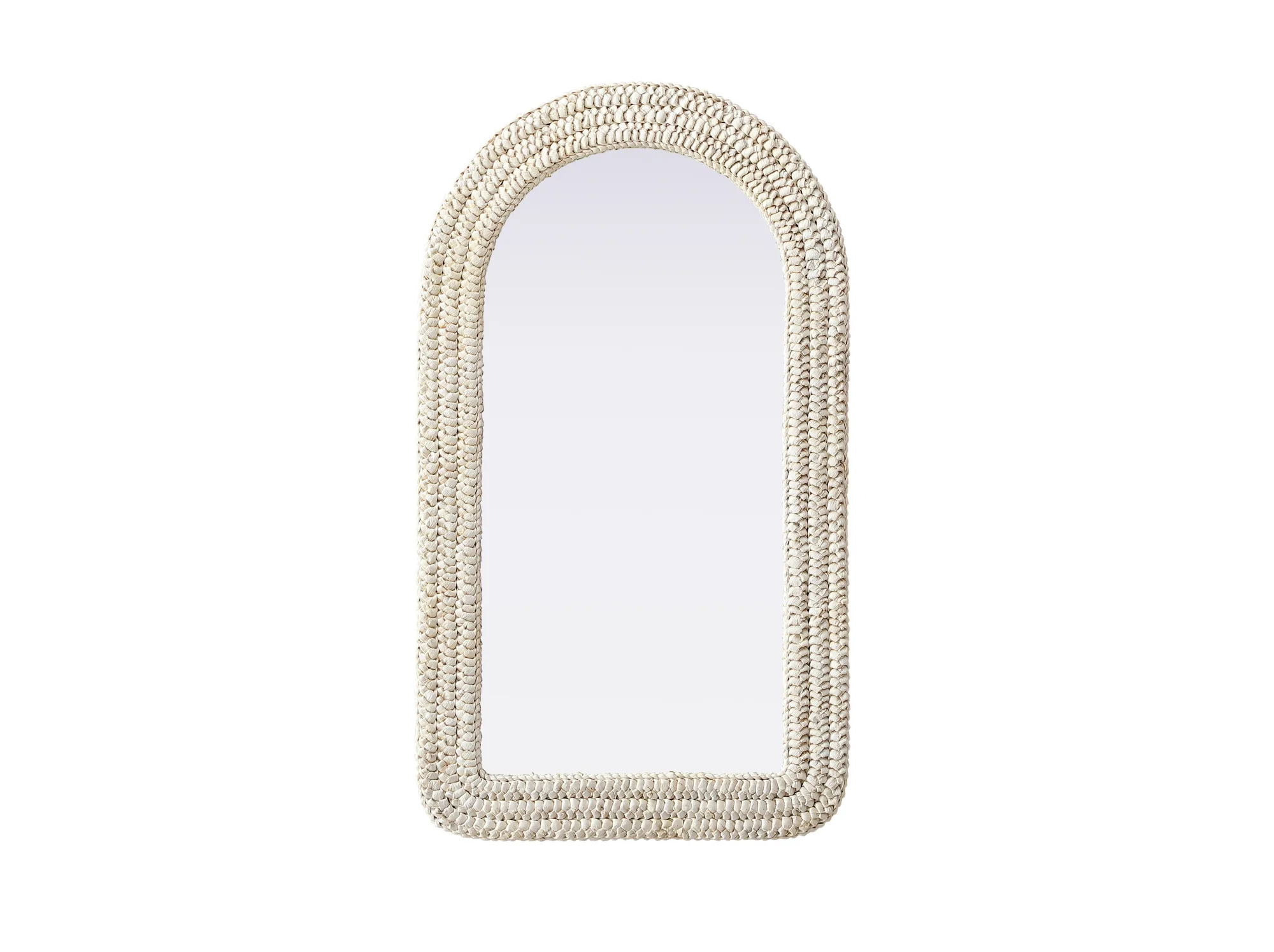Marlowe Mirror in Linen White