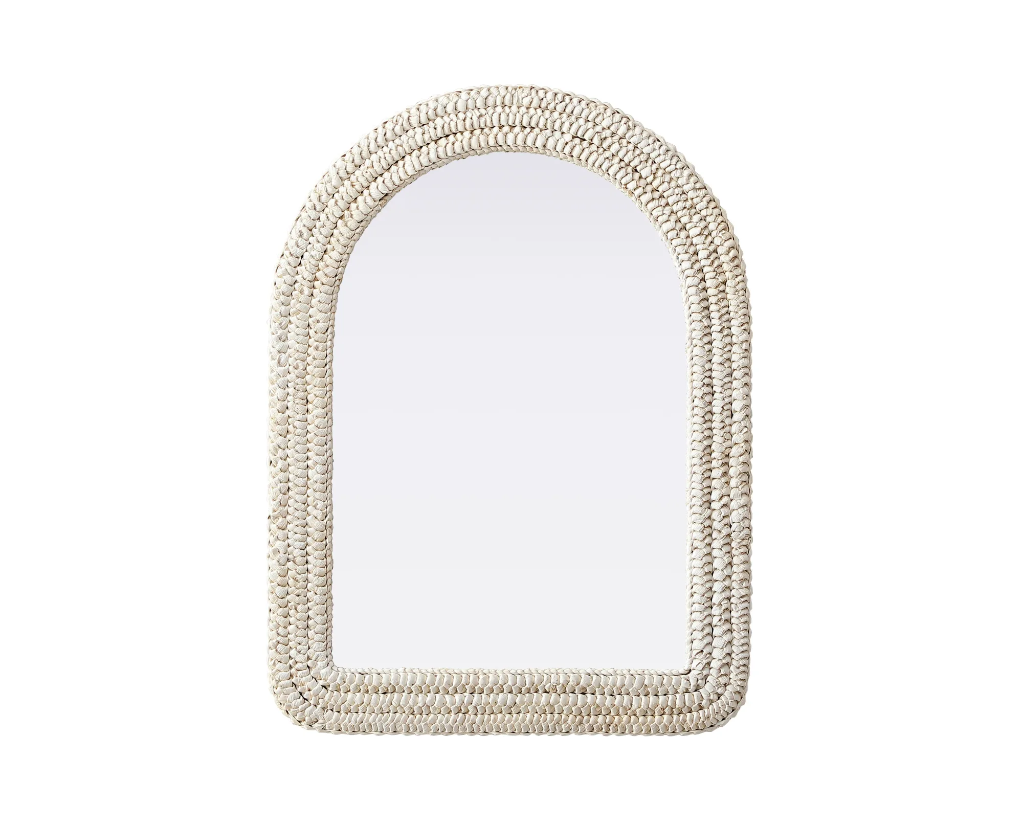 Marlowe Mirror in Linen White