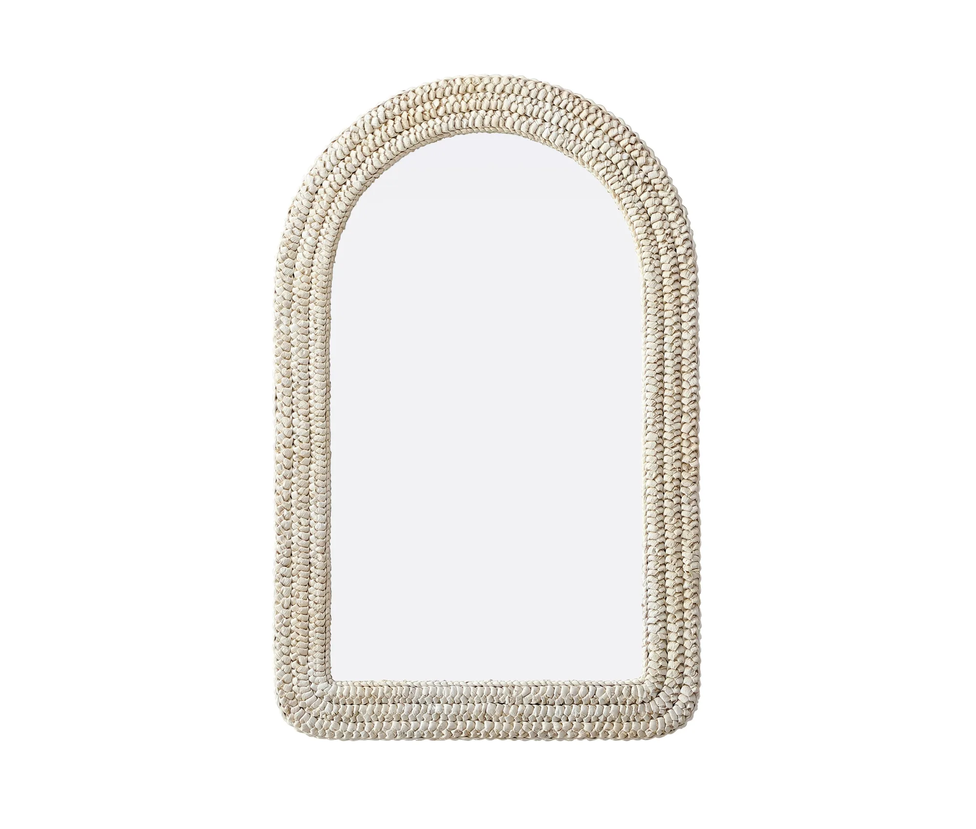 Marlowe Mirror in Linen White