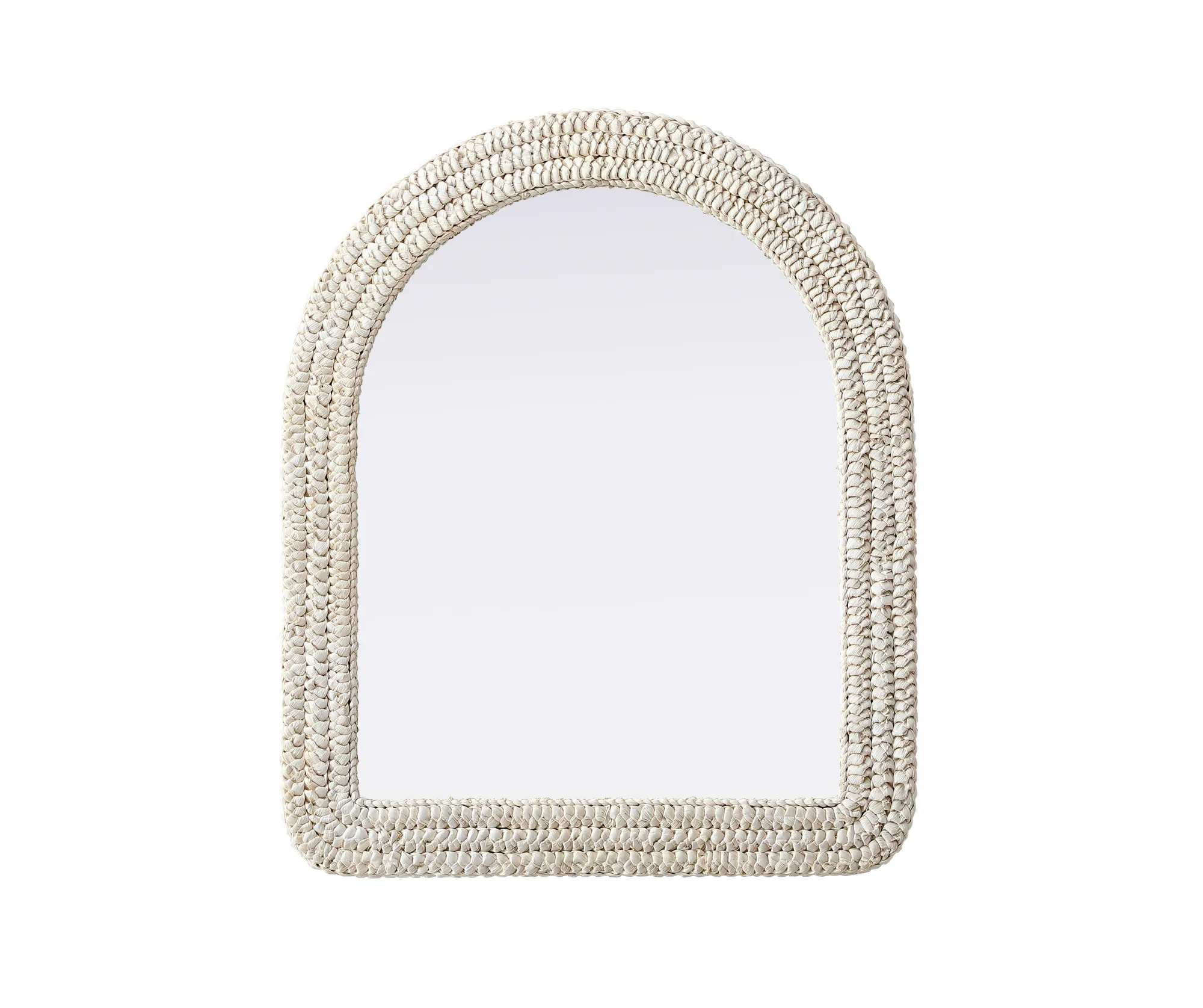 Marlowe Mirror in Linen White