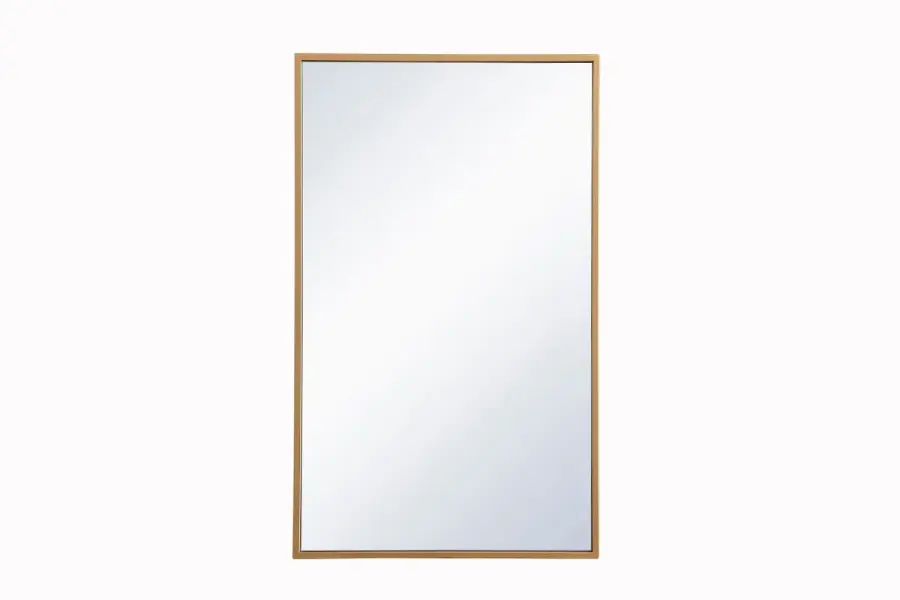 Wyn Brass Medicine Cabinet with Mirror