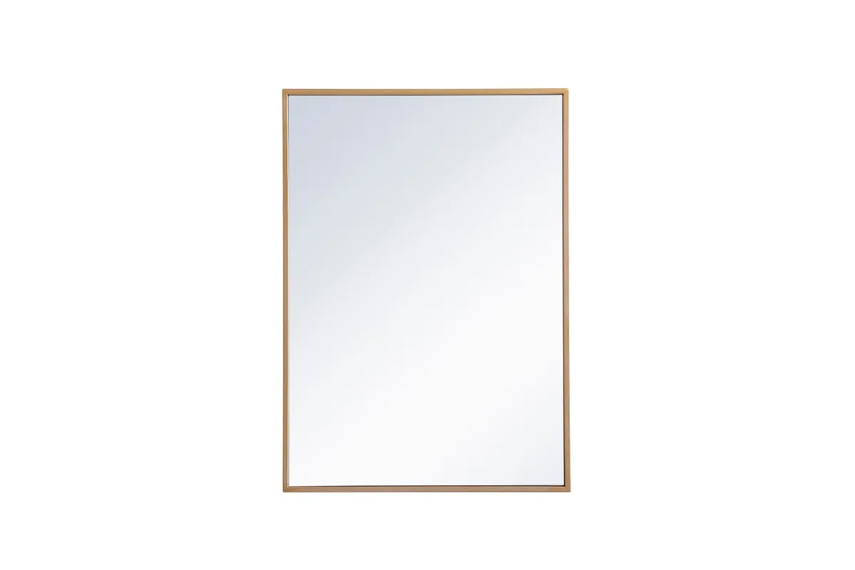 Wyn Medicine Cabinet in Brass