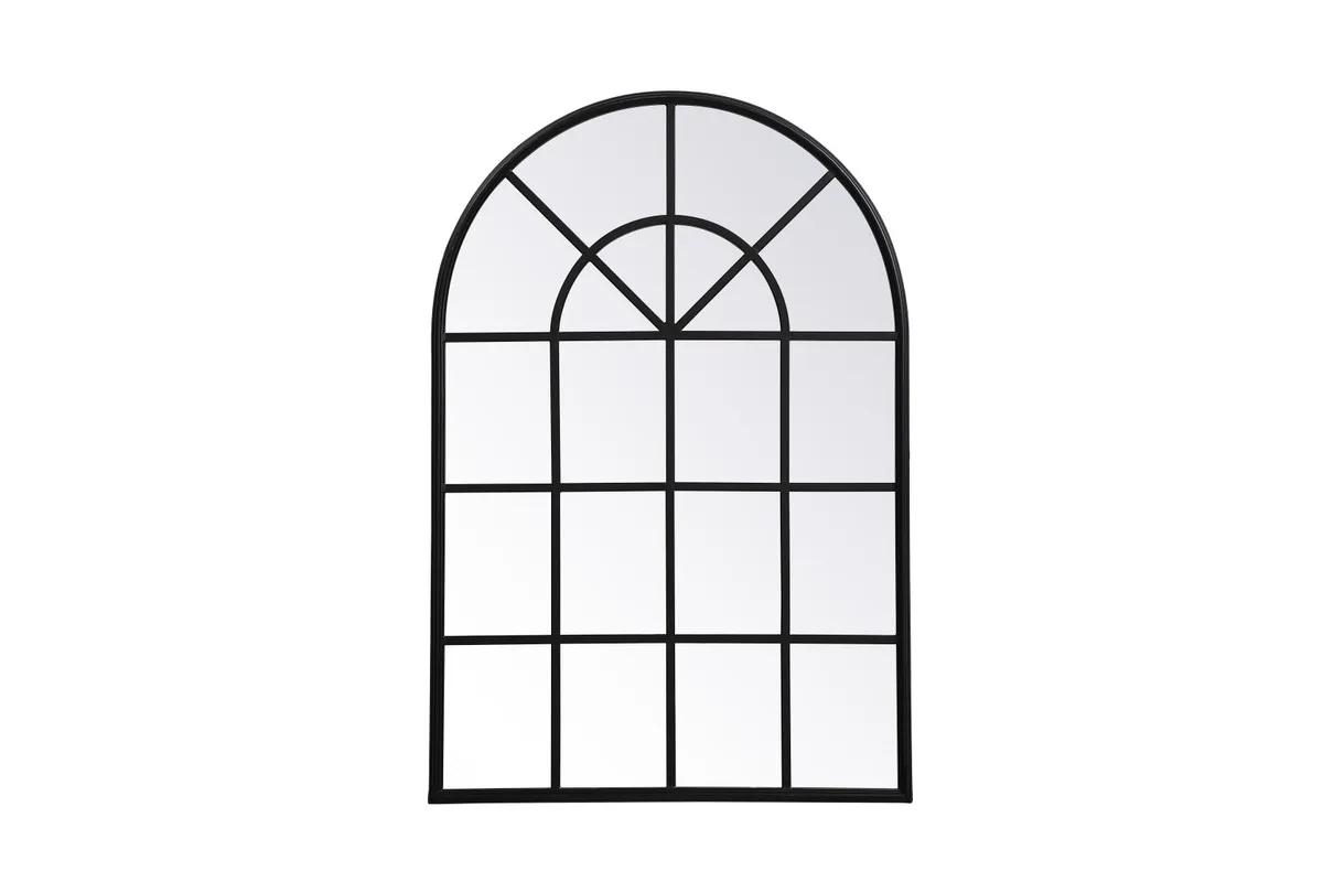 Motif Mirror in Black