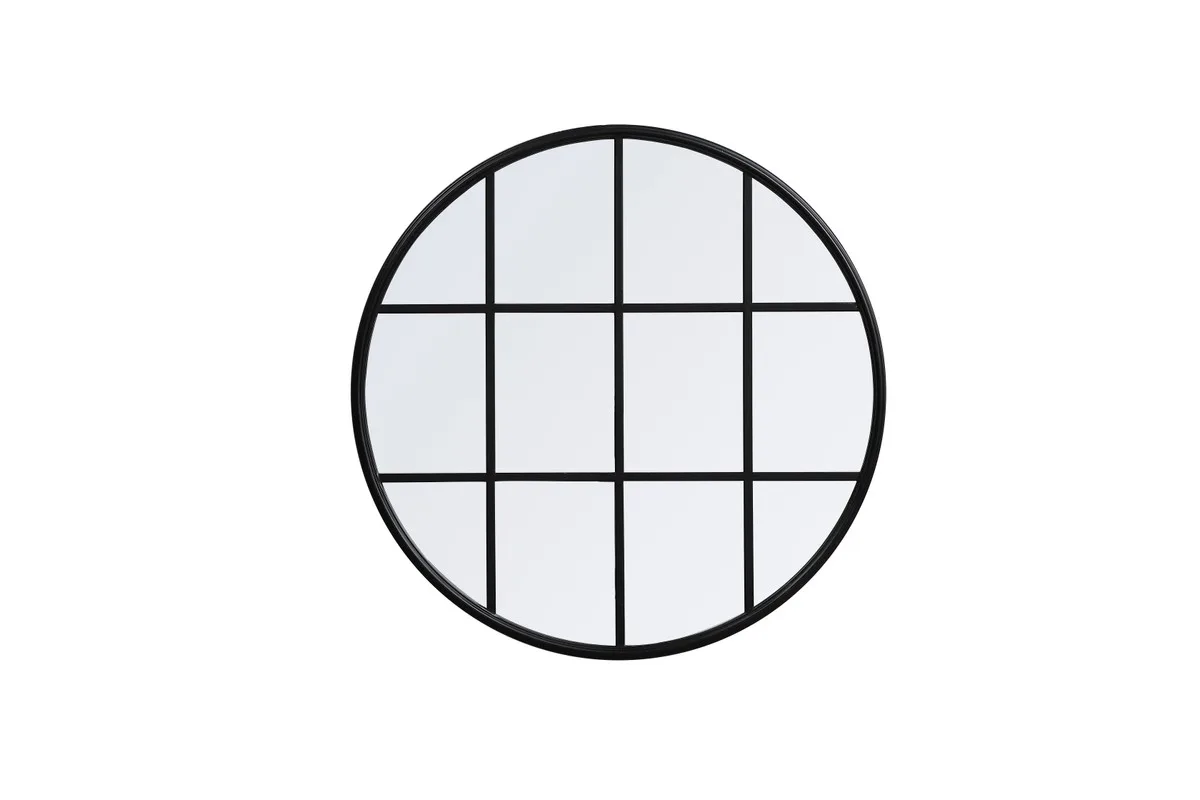 Motif Mirror in Black