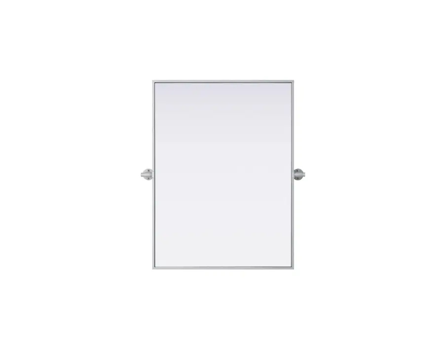 Amoura Pivot Mirror in Silver - Image 1