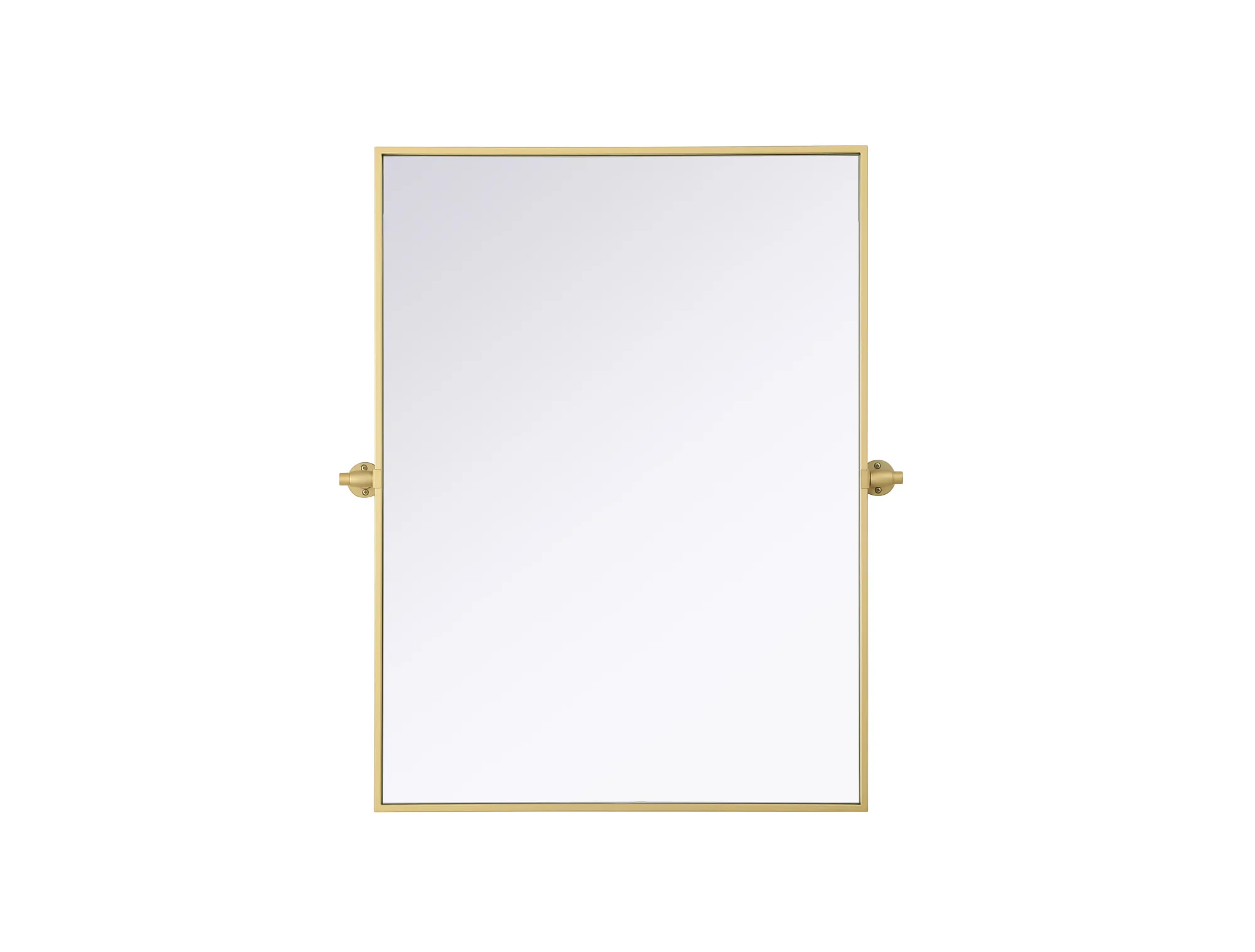 Amoura Mirror in Brass
