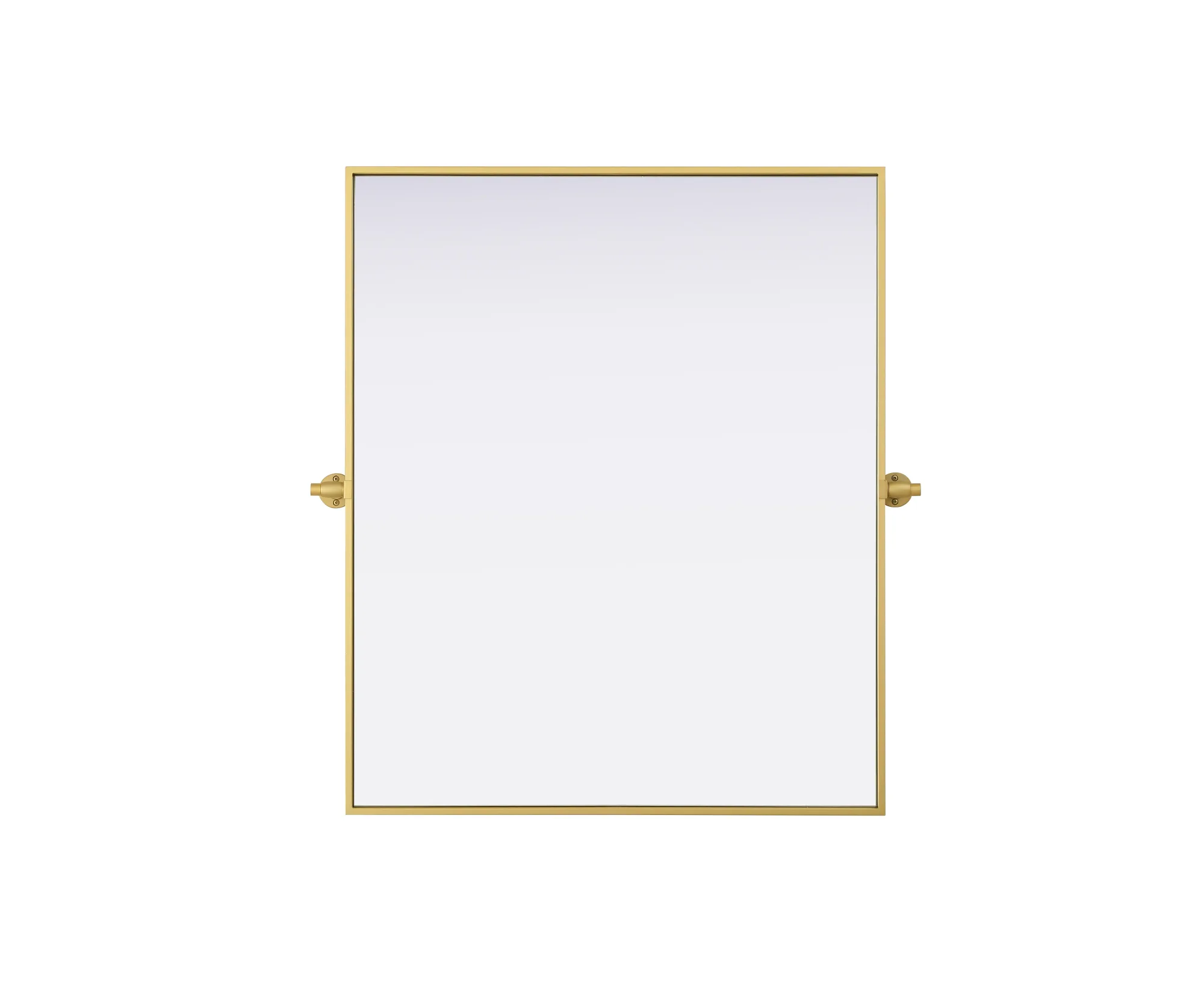 Amoura Mirror in Brass