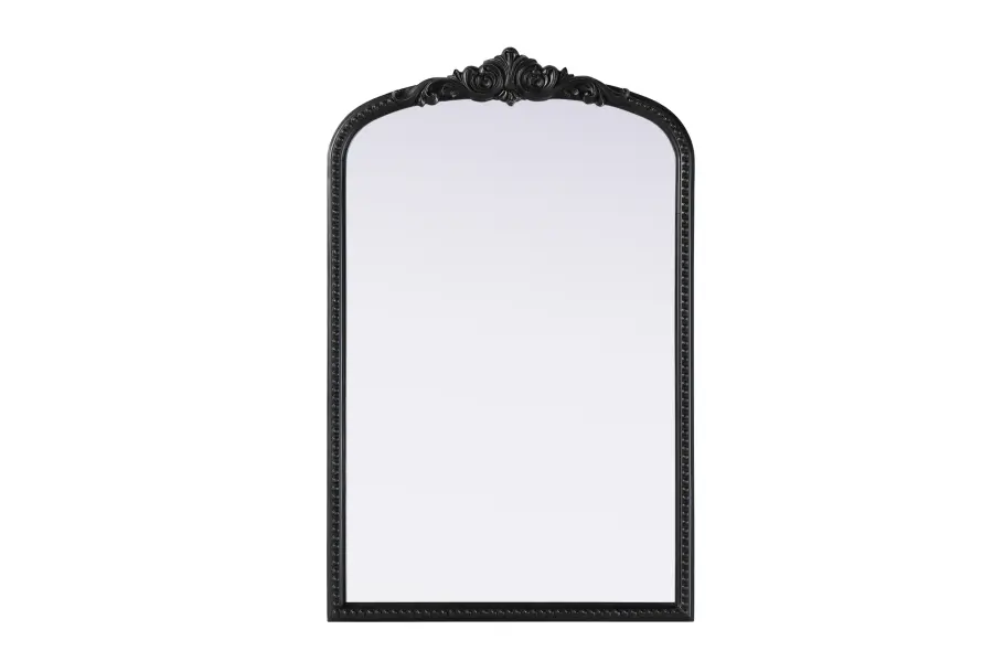 Naomi Arched Wall Mirror in Vintage Bronze - Image 1