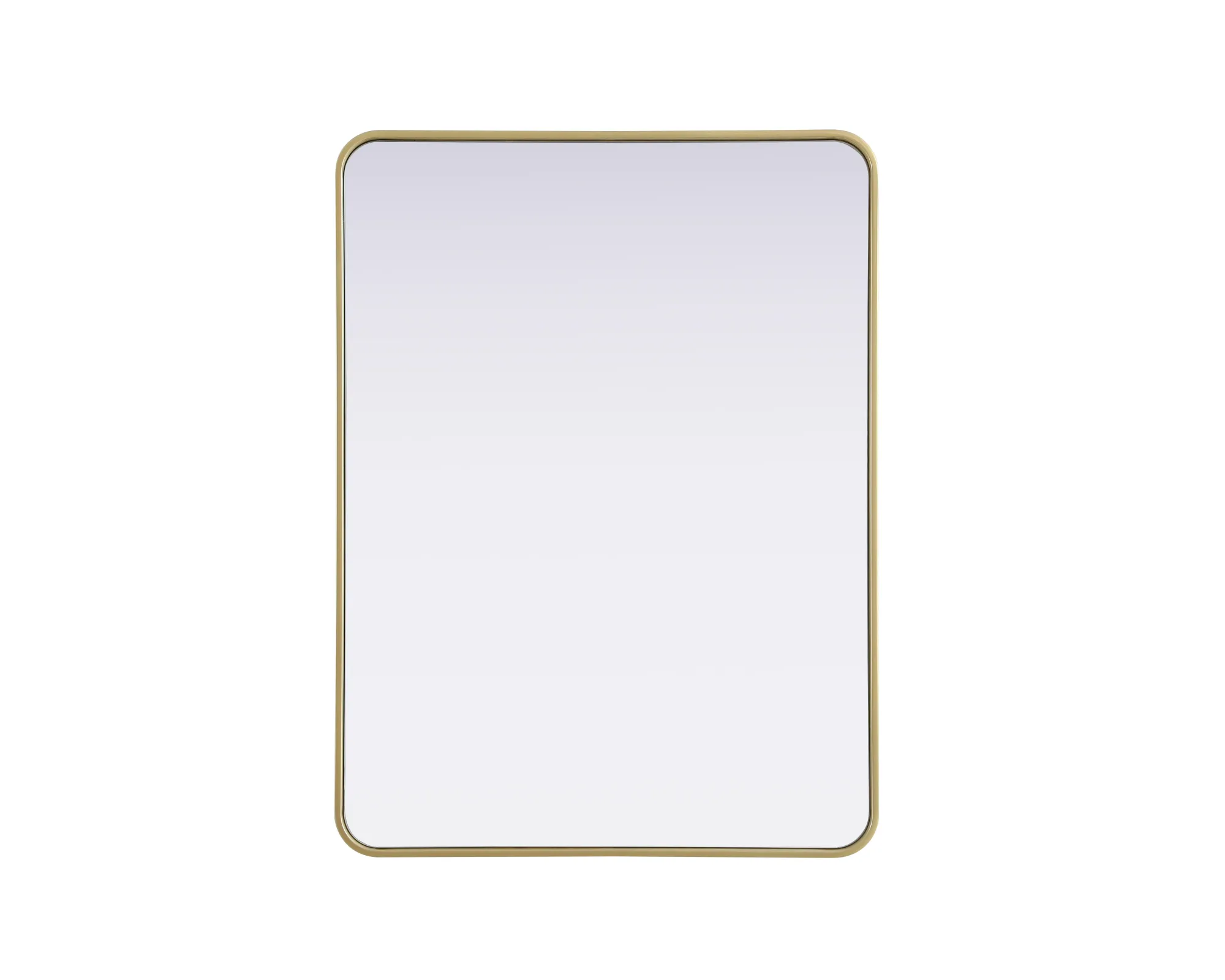Remy 30x40 Wall Mirror in Brass
