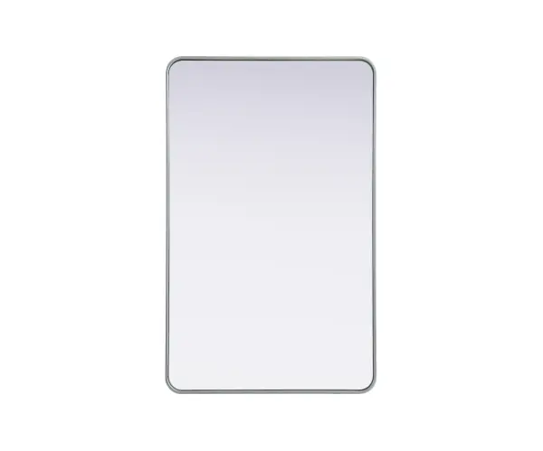 Elevate your home décor with this versatile wall mirror that combines functionality and modern design. Made from a sturdy combination of MDF, iron, and reflective mirror glass, this piece is built to last while adding a polished finish to any room. The extended depth of the frame not only provides a striking dimensional effect but also ensures the mirror's presence commands attention as a focal point. Whether you're decorating a bedroom, bathroom, or entryway, its diverse shapes—including rectangle and square—offer plenty of options to suit your style. The hand-painted black, brass, or silver finish brings a subtle yet striking touch, complemented by rounded corners for a smooth and contemporary aesthetic. With four metal inset hangers, it's ready to hang vertically or horizontally, ensuring flexibility for any layout. Available in multiple sizes, this mirror is a statement piece that blends seamlessly into both modern and classic spaces. Collection: Remy Rooms: Hallway, Living room, Bedroom, Entry Way, Office Finish: Silver Width: 30.00" Height: 48.00" Weight: 34.00 lb Extension from Wall: 2.00" Material: Iron and MDF Country of Origin: China Manufacturer Warranty: 1 year limited