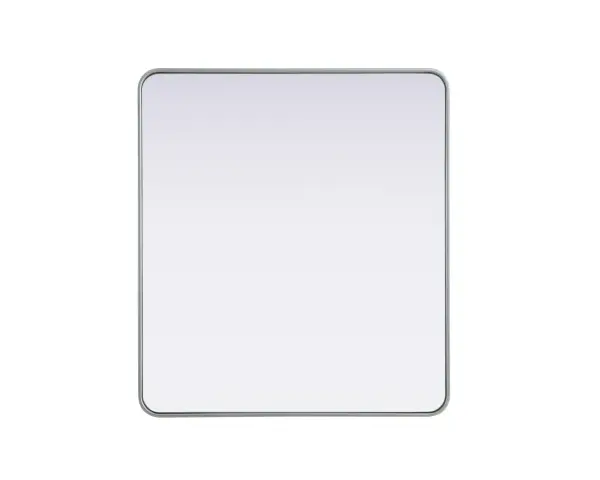 Remy 36x40 Wall Mirror in Silver - Image 1