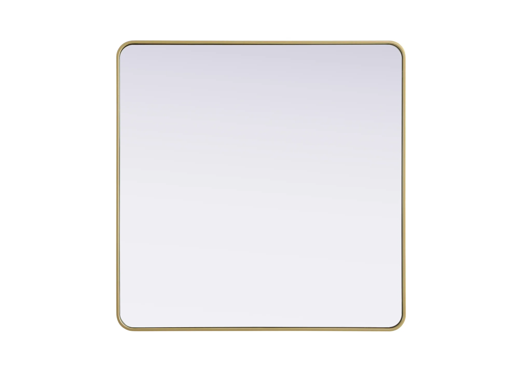 Remy Mirror in Brass