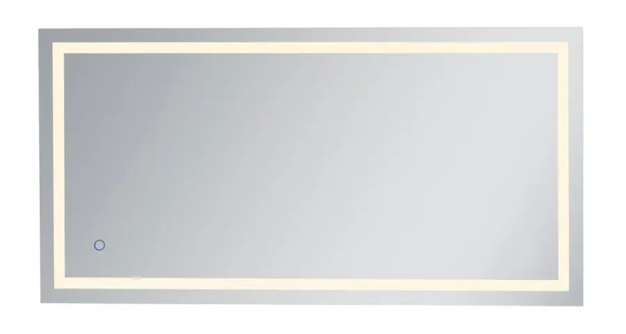Helios 72" LED Bathroom Mirror in Silver