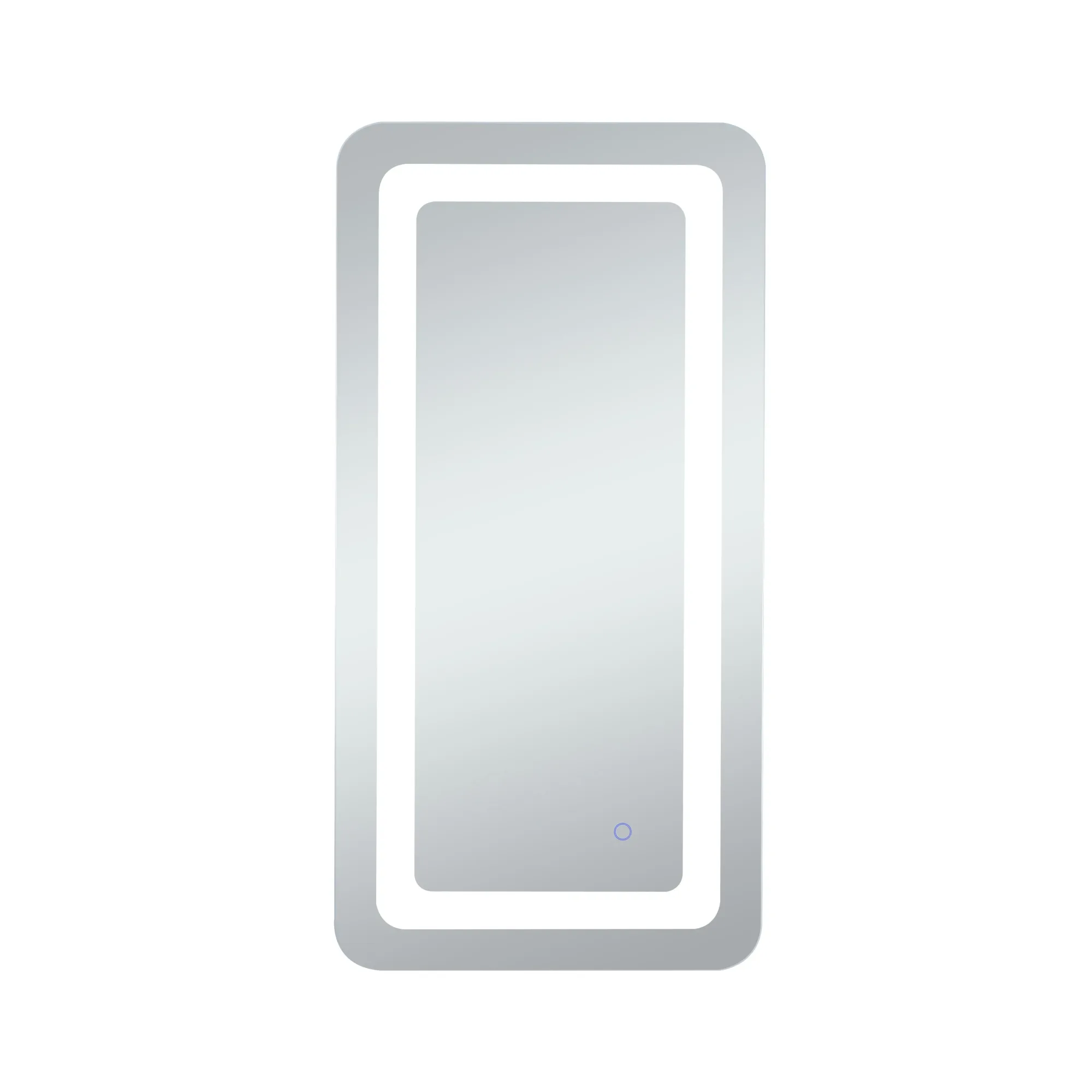 Genesis LED Mirror in Glossy White