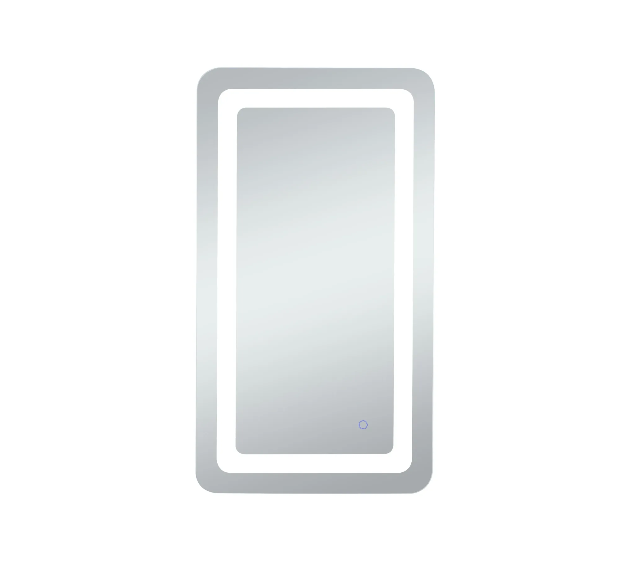 Genesis LED Mirror in Glossy White