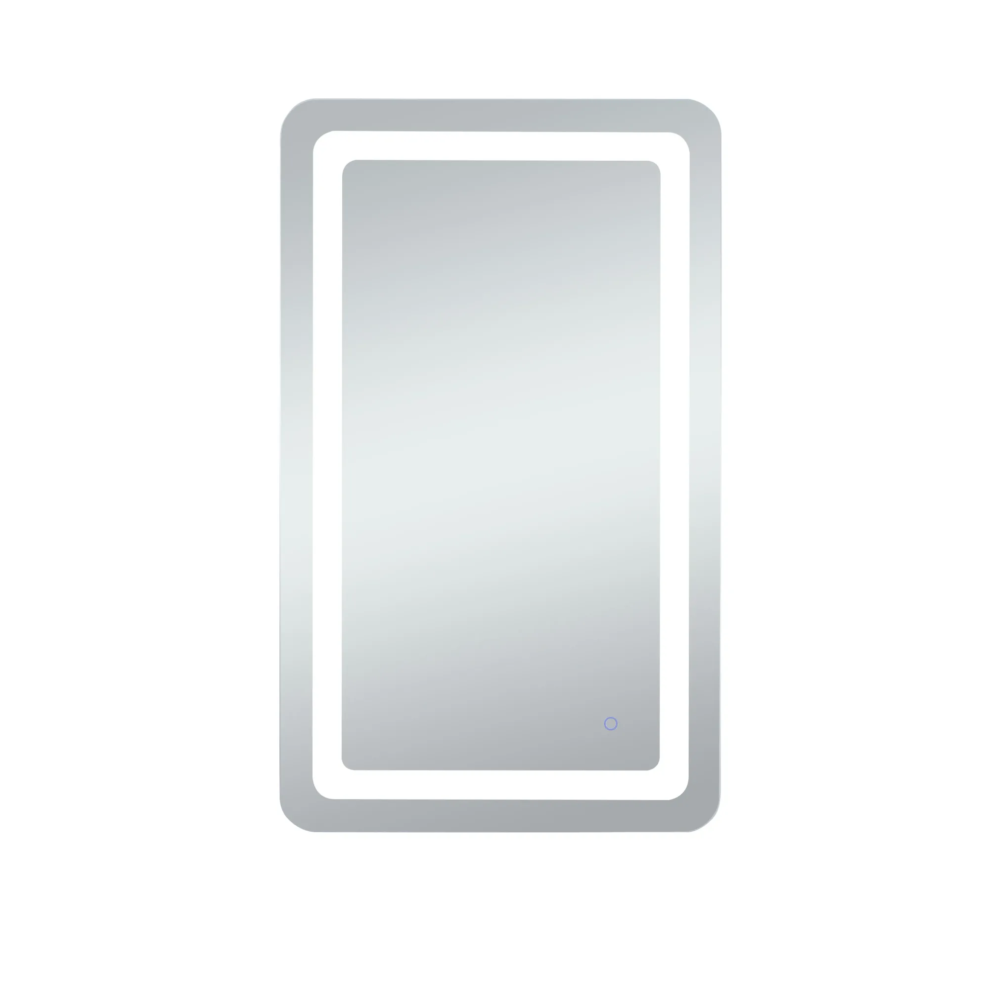 Genesis LED Mirror in Glossy White