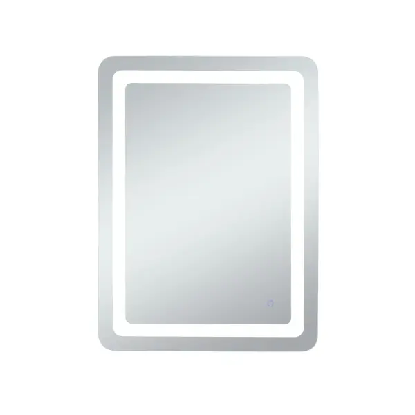 Genesis LED Mirror in Glossy White - Image 1