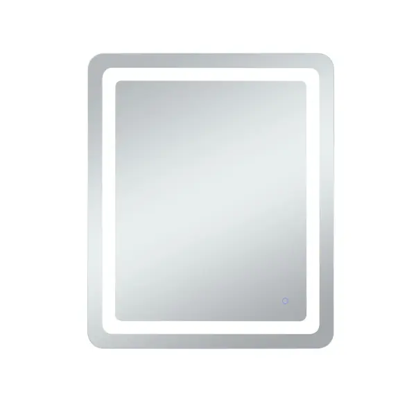 Genesis LED Mirror in Glossy White - Image 1