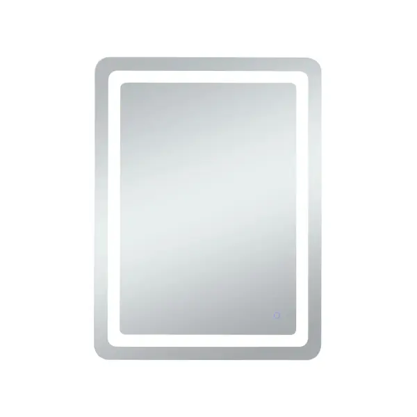 Genesis LED Mirror in Glossy White - Image 1