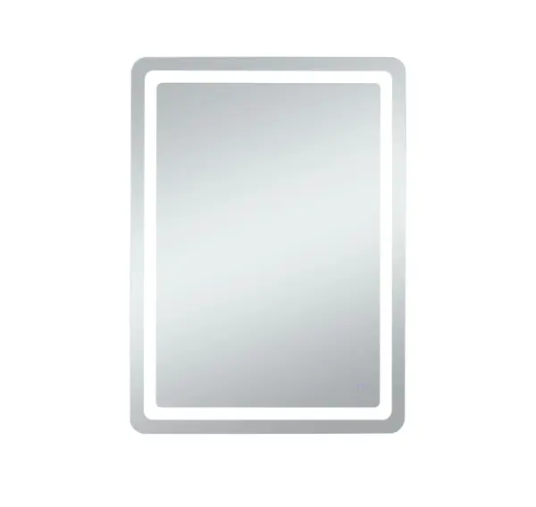 Genesis LED Mirror in Glossy White - Image 1